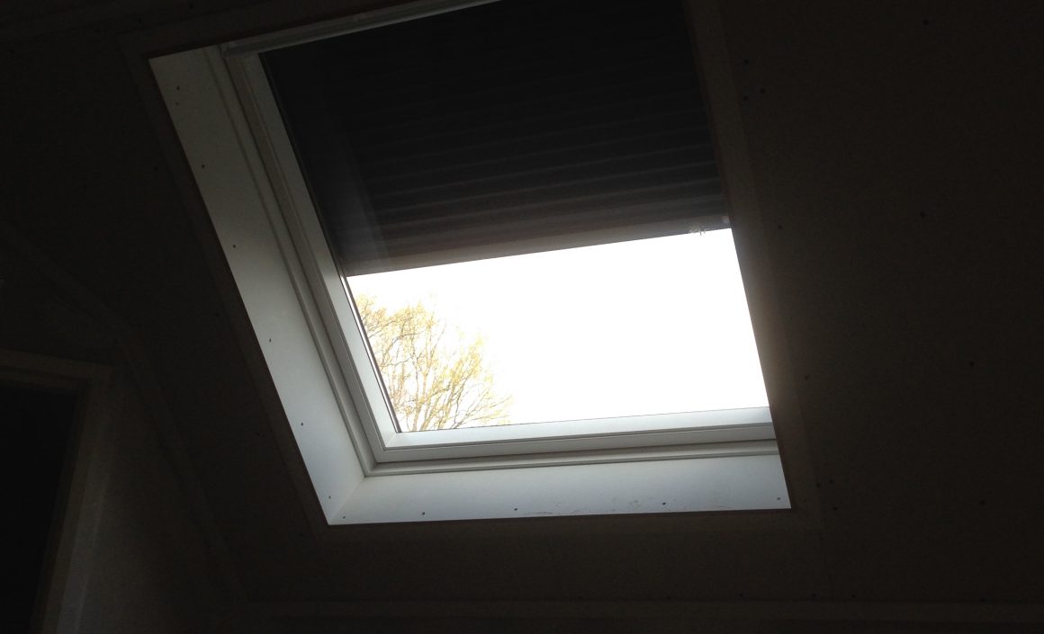 VELUX dakraam met rolluik