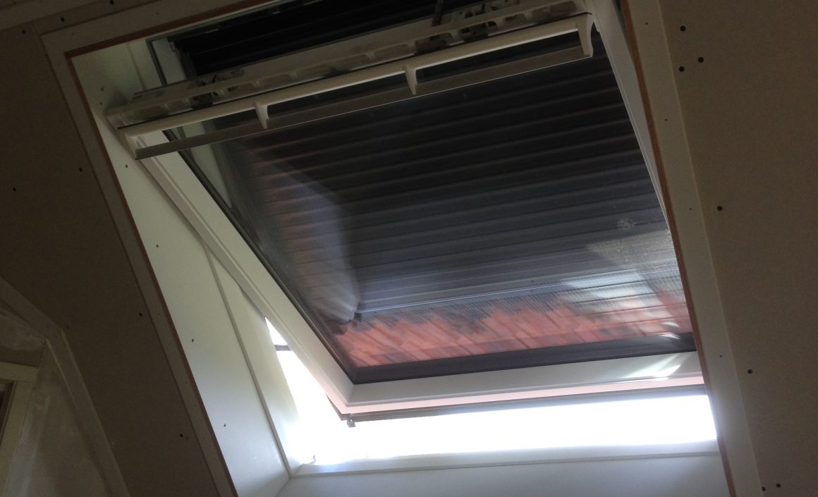 VELUX dakraam met rolluik