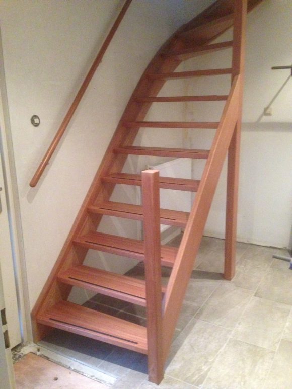 Bestaande trap vervangen voor nieuwe trap